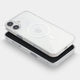 Clear case for iPhone 15 Plus with capture button cutout, magsafe clear