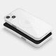 Clear flexible iPhone 14 case by totallee, MagSafe Clear