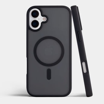 durable iphone 16 plus case, black