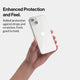 Thin and minimal iPhone 15 case, clear
