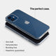 thin clear case for iPhone 12 mini transparent, Clear (Soft)