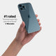 Clear iPhone 12 pro case by totallee adds grip, Clear (Soft)