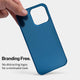Thin case for iPhone 15 pro by totallee, navy blue