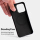 Thin case for iPhone 15 pro max with built-in MagSafe by totallee, magsafe black