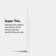 Super thin MagSafe iPhone 15 case, magsafe frosted clear