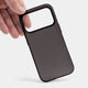 lightweight iphone 17 pro case, frosted black