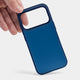 lightweight iphone 17 pro case, navy blue