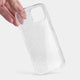 Transparent case for iPhone 15 with glitter, glitter