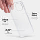 Slimmest iPhone 13 case by totallee, Clear