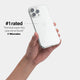 iPhone 14 Pro max case by totallee adds grip, Clear 