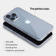 Super thin iPhone 13 Pro case by totallee, Clear
