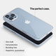 Super thin iPhone 13 Pro max case by totallee, Clear