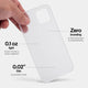 Thinnest light iPhone 12 Pro case by totallee, Frosted clear