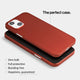 Super thin iPhone 14 plus case by totallee, red