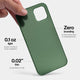 Slimmest iPhone 13 case by totallee, green