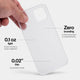 Slimmest iPhone 12 mini case by totallee, Frosted clear