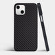 Ultra thin iPhone 14 plus case by totallee, carbon fiber pattern