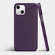 Ultra thin iPhone 14 case by totallee, deep purple