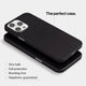 Super thin iPhone 13 pro max case by totallee, Frosted black