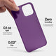 Slimmest iPhone 14 pro case by totallee, deep purple