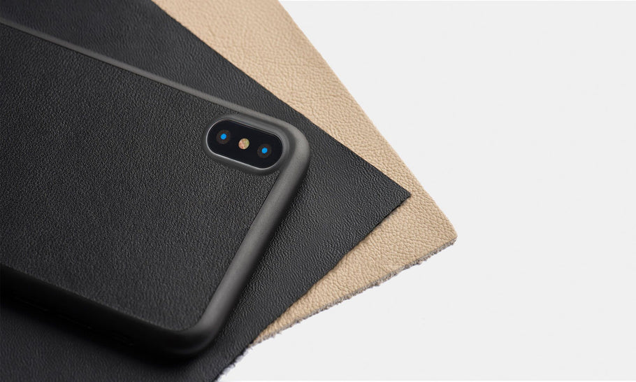 Totallee's Thin Black Leather iPhone Cases