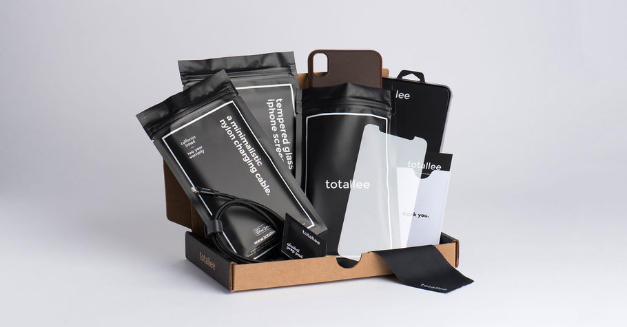 Leather iPhone Case Accessory Set