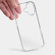 Transparent iPhone 17 case, clear (soft)