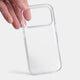 Transparent iPhone 18 Pro case, clear (soft)