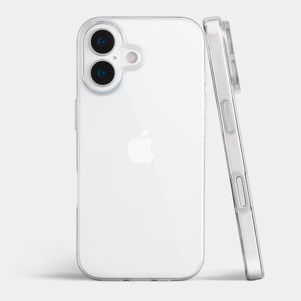 Clear iPhone 17 case by totallee, clear (soft)