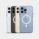 Super thin iPhone 13 pro max cases on different iPhone colors, MagSafe Clear