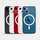 Super thin iPhone 13 mini cases on different iPhone colors, MagSafe Clear