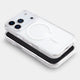 Clear case for iPhone 17 Pro with action button cutout, magsafe clear