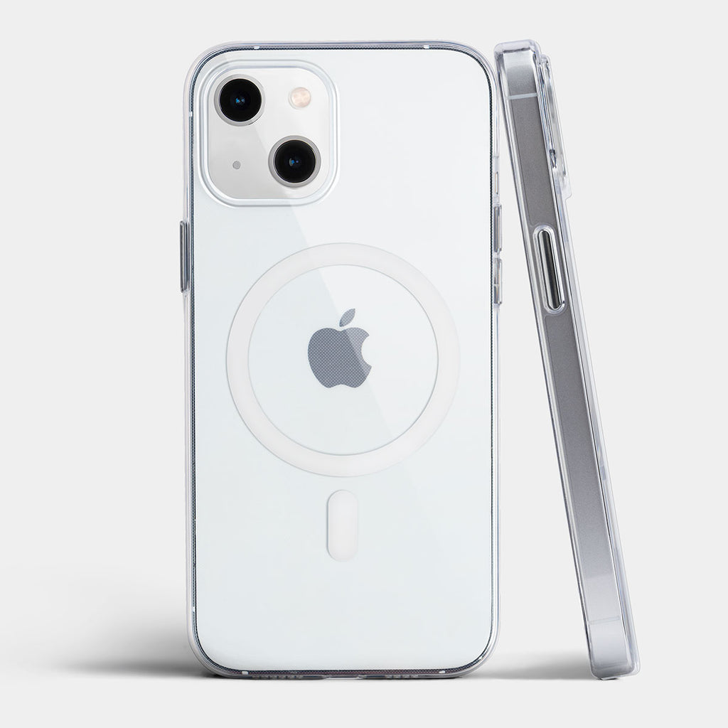 Ultra thin iPhone 13 case by totallee, MagSafe Clear