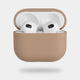 Durable airpods 3rd generation case by totallee, beige