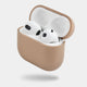 minimal airpods 3rd generation case by totallee adds grip, beige