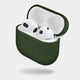 minimal airpods 3rd generation case by totallee adds grip, green