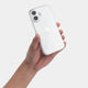 Clear iPhone 17 case with extra grip, clear (soft)