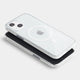 Clear flexible iPhone 13 mini case by totallee, MagSafe Clear