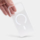 lightweight iphone 17 pro max case, magsafe frosted clear