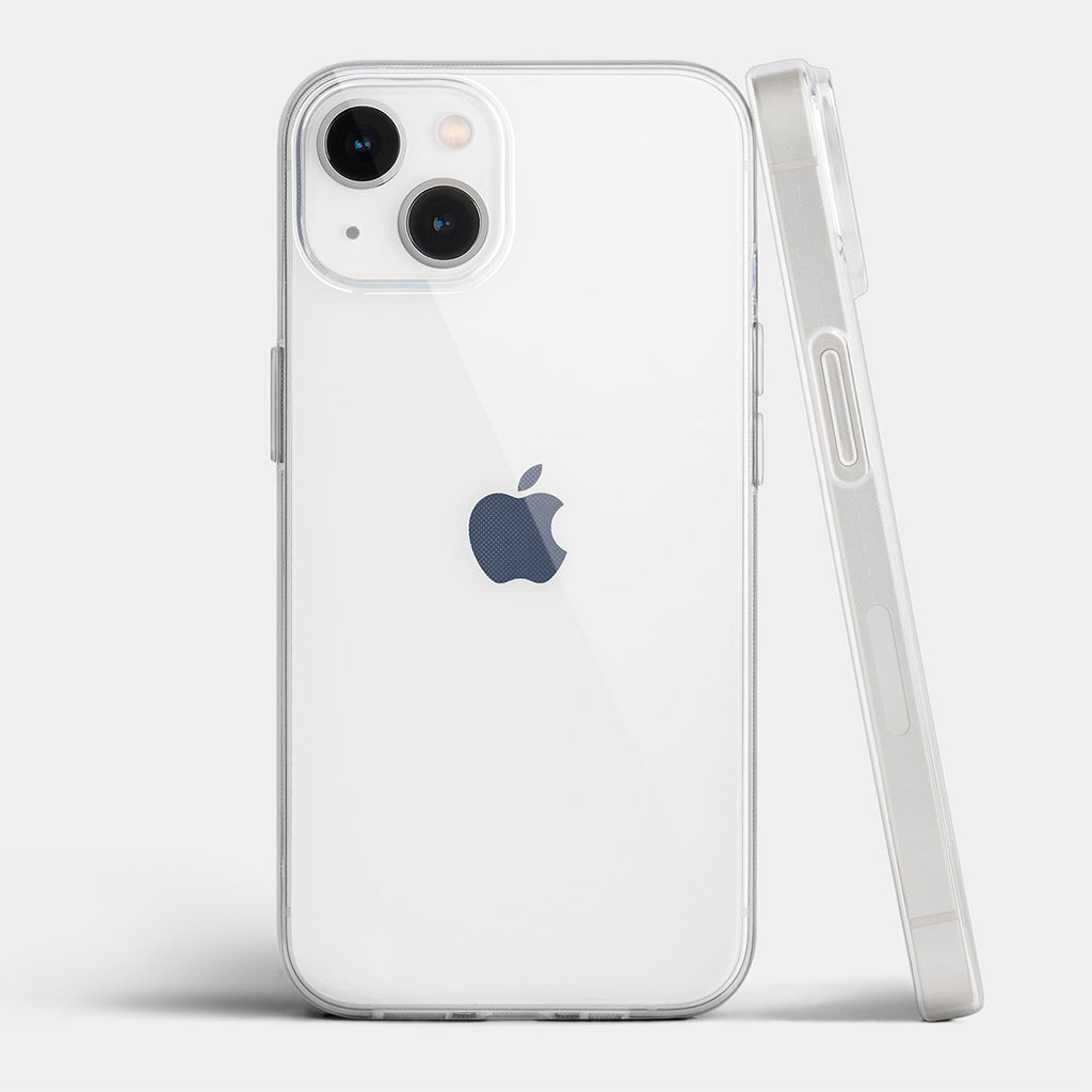 Ultra thin iPhone 14 case by totallee, Clear (Soft)
