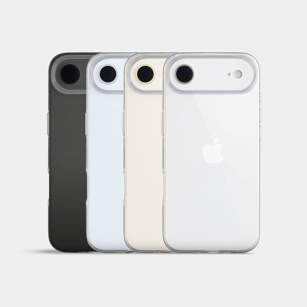 Clear iPhone Air Case - Transparent with Extra Grip totallee Clear iPhone Air Case - Transparent with Extra Grip totallee