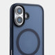 protective iphone 17 case, navy blue
