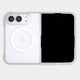 lightweight iphone Duo case, frosted clear