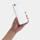 Thin and minimal iPhone 17e case, frosted clear