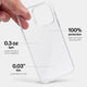 Thinnest and clear iPhone 13 pro case by totallee, Clear (soft)
