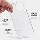 Thinnest clear iPhone 13 pro max case by totallee, Clear (soft)