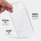 Thinnest clear iPhone 12 pro max case by totallee, Clear (soft)