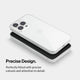 Slim iPhone 15 pro case by totallee, clear