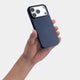 thin case for iphone 17 pro, navy blue