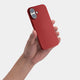 thin case for iphone 17, red
